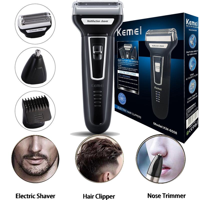 kemei 3 in 1 shaver