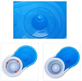 360° Rotating Head Mops With Bucket Mob Deep-cleaning Magic Mop-microfiber Mop ( random colour )