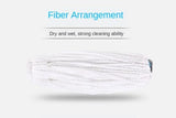 360° Rotating Head Mops With Bucket Mob Deep-cleaning Magic Mop-microfiber Mop ( random colour )