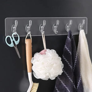 Set Of 05 Pcs Hooks Self Adhesive