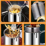 Deep Fryer Set French Fries Pot French Fries Cooker