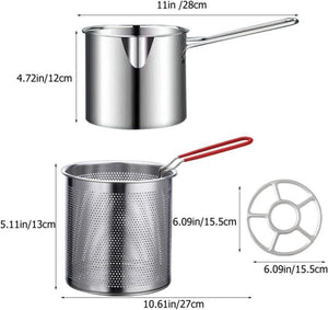 Deep Fryer Set French Fries Pot French Fries Cooker