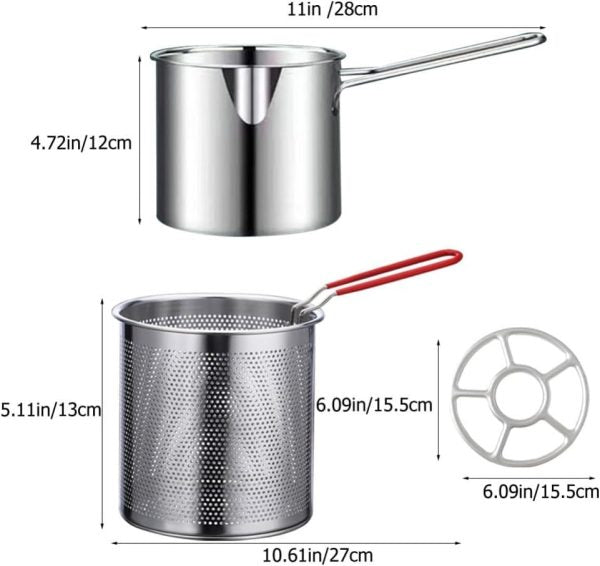 Deep Fryer Set French Fries Pot French Fries Cooker