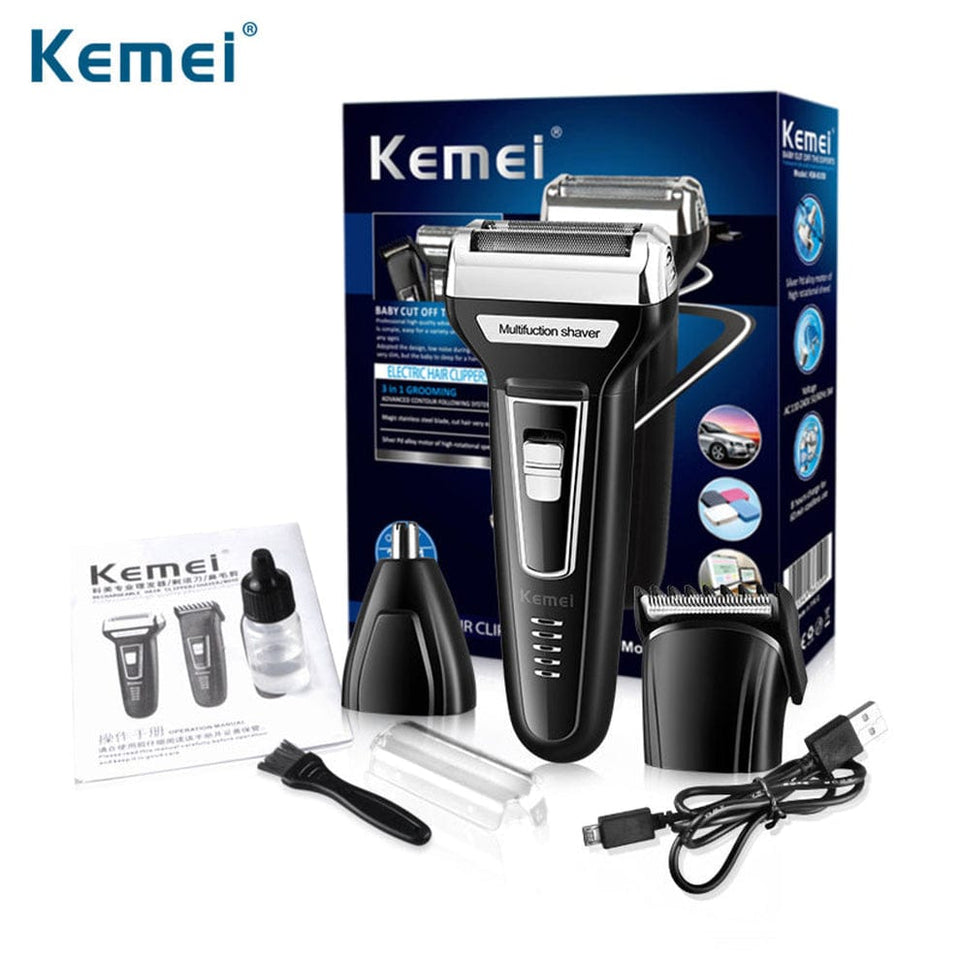 kemei 3 in 1 shaver