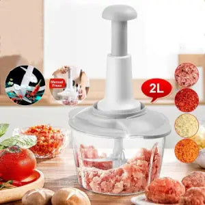Hand Pat Food Processor /  1500ml & 2000ml
