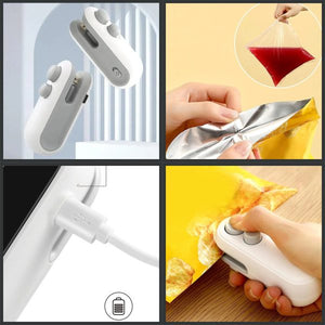 Heat Sealing Machine 2 In 1 Cutting snacks, Food Storage