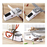 Knife Sharpener Electric | Usb Electric Knife Scissor Sharpening Tool For Kitchen