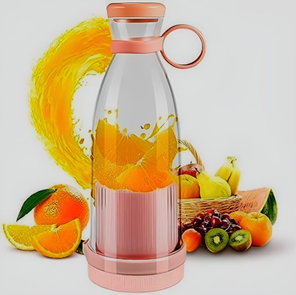 portable juicer 420 ml  fresh juice anywhere