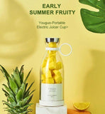 portable juicer 420 ml  fresh juice anywhere