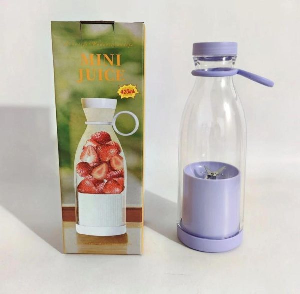 portable juicer 420 ml  fresh juice anywhere