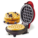 Mini Waffle Maker Breakfast Machine Non Stick Easy Clean (random Color )