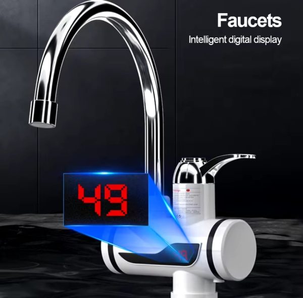 (nw000403) Electric Water Heating Faucet ,tap For Kitchens And Bathrooms