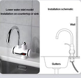 (nw000403) Electric Water Heating Faucet ,tap For Kitchens And Bathrooms