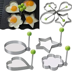 Pack Of 4 New Mould Style Fried Egg Pancake Shape