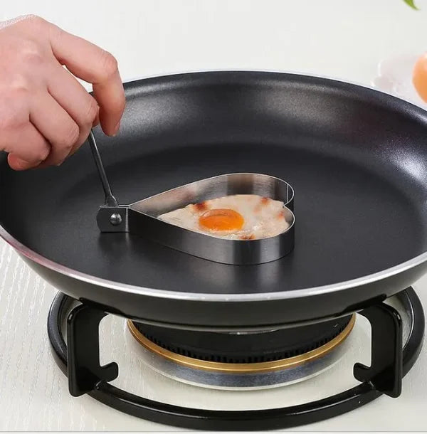 Pack Of 4 New Mould Style Fried Egg Pancake Shape