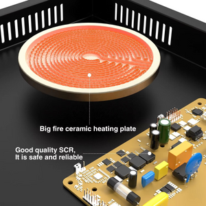 af 3500w Electric Infrared Stove – High-power Hot Plate Cooker | Portable Electric Chula For Fast, Even Heating