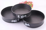 “3‑Pc Nonstick Round Cake Mould Set”