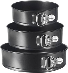“3‑Pc Nonstick Round Cake Mould Set”