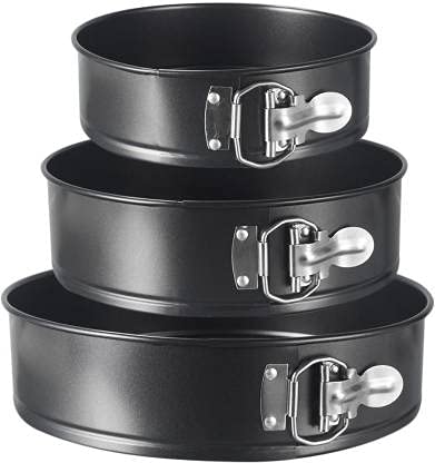 “3‑Pc Nonstick Round Cake Mould Set”