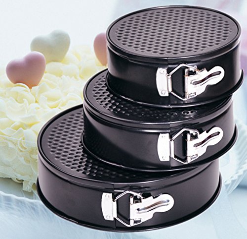 “3‑Pc Nonstick Round Cake Mould Set”