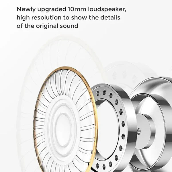 T03s Pro Joyroom Tws Active Noise Cancelling Anc Earbuds With Premium Case – White Earbuds Joyroom