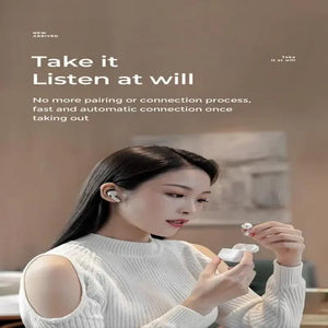T03s Pro Joyroom Tws Active Noise Cancelling Anc Earbuds With Premium Case – White Earbuds Joyroom